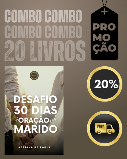 COMBO 20 X DESAFIO ORAÇÃO MARIDO