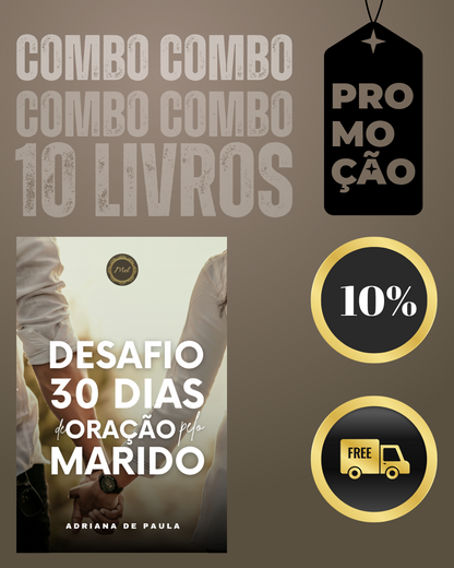 COMBO 10 X DESAFIO ORAÇÃO MARIDO